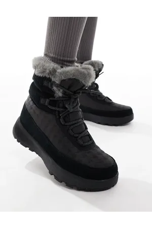 Columbia – Slopeside Peak Luxe – Schneestiefel in und Graphitgrau