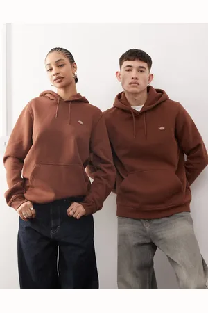 Dickies – Oakport – Kapuzenpullover in Cappuccino- mit kleinem Logo