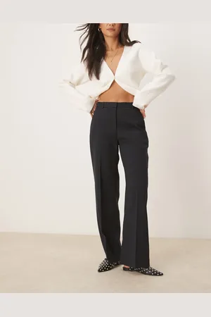 Abercrombie & Fitch – Hose in mit hohem Bund