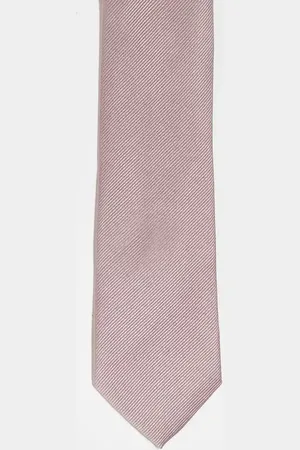 ASOS – Satin-Krawatte in Altrosa