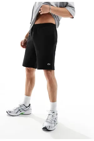 Lacoste – Jersey-Shorts in mit Logo