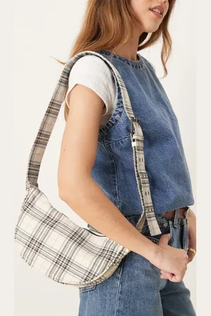 My Accessories – Umhängetasche mit Karodruck
