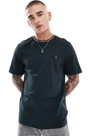 Farah – Alvin – T-Shirt in mit Streifenverzierung