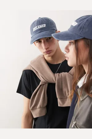 Reclaimed – Unisex-Kappe in Marineblau mit Logo