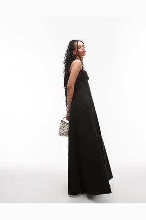 MANGO – Capsule – Strukturiertes, trägerloses Midikleid in