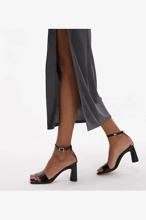 Topshop – Daisy – Zweiteilige Absatzsandalen in
