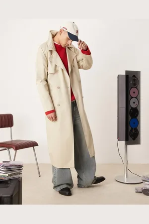 ASOS – Oversize-Trenchcoat in Ecru