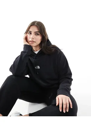 The North Face Plus – Essential – Lässig geschnittener Kapuzenpullover in TNF