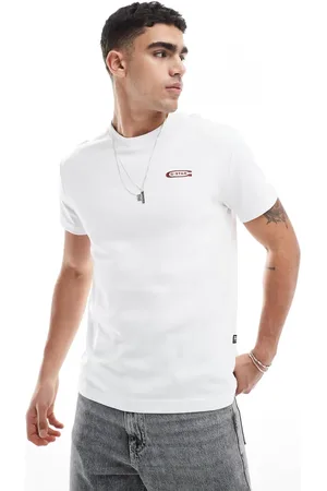 G-Star – T-Shirt in mit Gerüst-Rückenprint