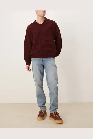 SELECTED – Cole – Schmal zulaufende Jeans in Mittelblau mit normalem Schnitt