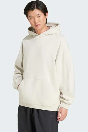 adidas – Premium Essentials – Kapuzenpullover in Tonerde