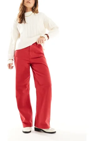 New Look – Adalae – Jeans in mit weitem Schnitt