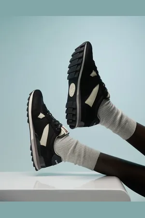 Bimba y Lola – Sneaker in mit Leder-Einsatz