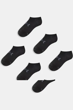 Under Armour – Schwarze Socken im 6er-Pack