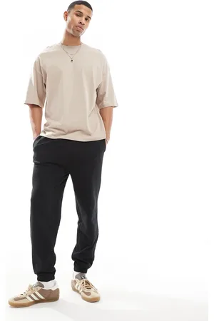 JACK & JONES – Lockere Jogginghose in mit Bündchen