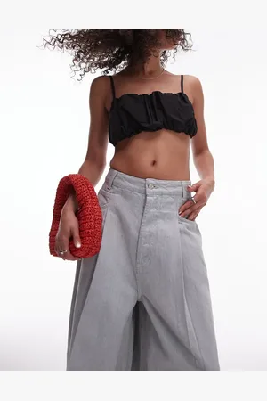 Topshop – Bustier aus Funktionsmaterial in