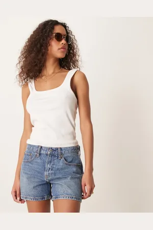 Abercrombie & Fitch – Baggy-Shorts in mittlerer Waschung