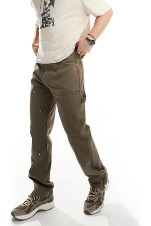 The Couture Club – Carpenter-Cargohose aus Twill in