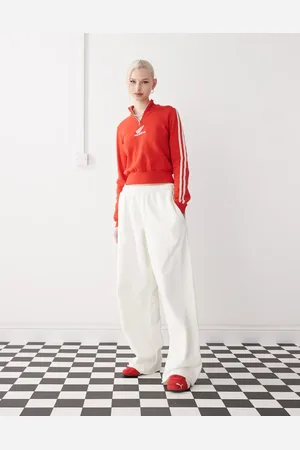 COLLUSION – Super-Oversize-Jogginghose in Ecru