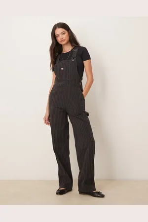 Dickies – Service – Latzhose in mit Streifen