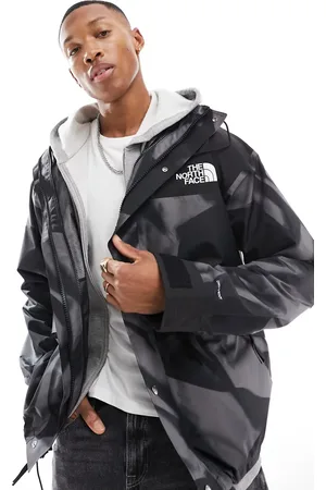 The North Face – 86 Retro Mountain – Jacke mit hellgrauem Muster