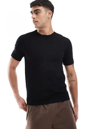 Only & Sons – Kurzärmliges, gestricktes T-Shirt in