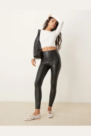 New Look – Leggings aus PU in