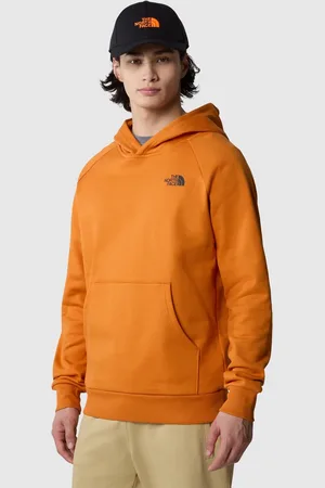 The North Face – Redbox – Kapuzenpullover in Rostorange mit Raglanärmeln