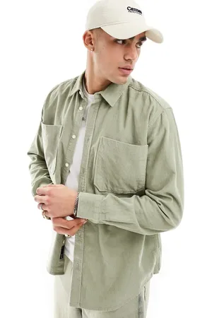 Only & Sons – Langärmliges Cordhemd in