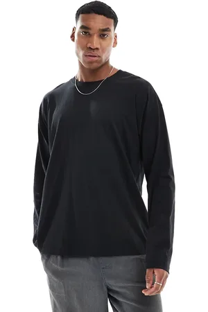 New Look – Langärmliges Oversize-Shirt in