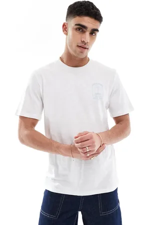 JACK & JONES – T-Shirt in mit Print auf der Brust
