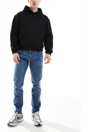 Paul Smith – Schmal zulaufende Jeans in mittelblauer Waschung