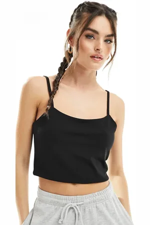 Noisy May – Nahtloses, kurzes Camisole-Oberteil in