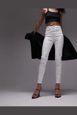 Topshop – Jamie – Skinny-Jeans in mit hohem Bund
