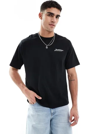 JACK & JONES – T-Shirt mit Logoschriftzug in