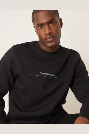 Calvin Klein – Minimalistisches Sweatshirt in mit Logo