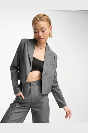 Heartbreak – Kurz geschnittener Blazer in mit Nadelstreifen, Kombiteil
