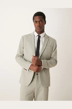 SELECTED – Aitor – Regulär geschnittener Blazer in Hellgrün