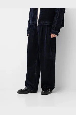 Bershka – Collection – Denim-Jeans in Dunkelblau, Kombiteil