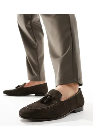 WALK LONDON – Trent – Wildleder-Loafer in mit Quastendetail