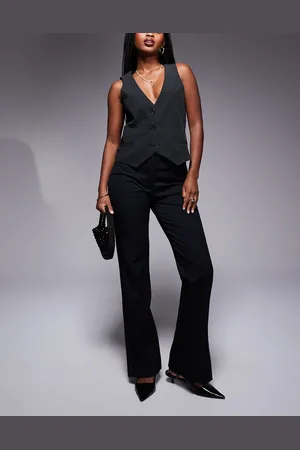 River Island – Elegante Hose in mit Saumschlitz