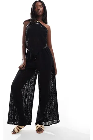 River Island – Cargohose in mit Schalmuster,Kombiteil