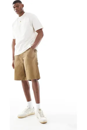 Vans – Drill Chore – Locker geschnittene Carpenter-Shorts aus Canvas in Erdfarben