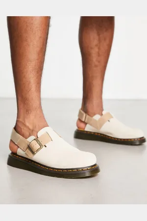 Dr. Martens Dr. Martens – Jorge II – Clogs aus pergamentbeigem Wildleder