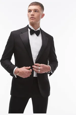 Topman – Eng geschnittene Smokingjacke in