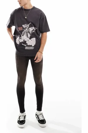 ASOS – Spray-on-Jeans in Braun
