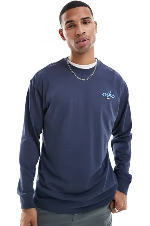 Nike – Langärmliges Shirt in dunklem