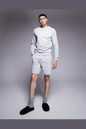 HUGO BOSS HUGO Bodywear – Sweatshorts in mit farblich abgestimmtem Logo, Kombiteil