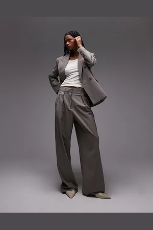 MANGO – Elegante Relaxed-Fit-Hose in Mittelbraun mit geradem Bein, Kombiteil