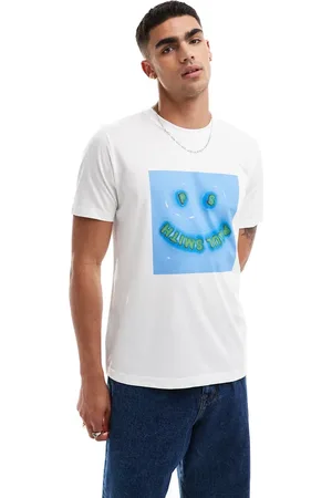 Paul Smith – T-Shirt in mit lächelndem Smile-Print
